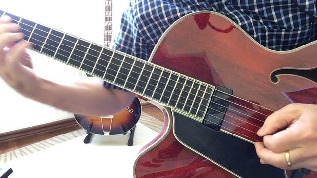 Archtop Eastman AR371 vs AR810 vs Epiphone Joe Pass compared chord melody Body and Soul, neck picku смотреть онлайн