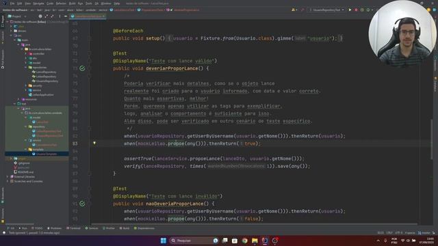 JUnit 5 - Uso de tags e asserts смотреть онлайн