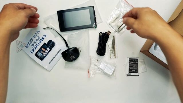 Дверной видеоглазок Escam Look5 с датчиком движения. смотреть онлайн