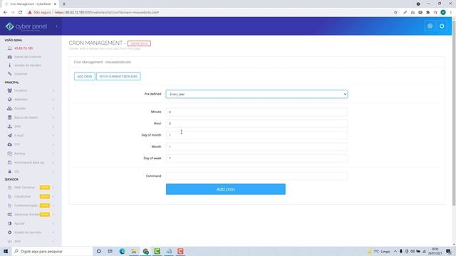 Como Configurar Cron Job no Cyberpanel (Rápido e Fácil) 2022 смотреть онлайн