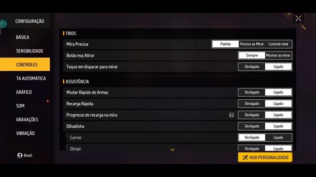 SENSI DO THURZIN ??a MELHOR SENSIBILIDADE DO CENÁRIO DO FREE FIRE A MIRA NÃO TREME ??