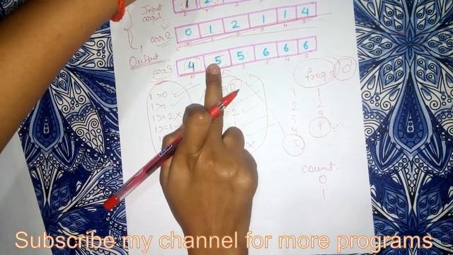 For each element in 1st array count elements less than or equal to it in 2nd array. | Array Program смотреть онлайн