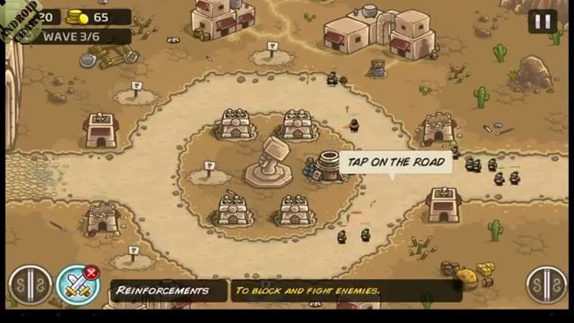 Kingdom Rush Frontiers Обзор Игры на Андроид, HD Геймплей смотреть онлайн
