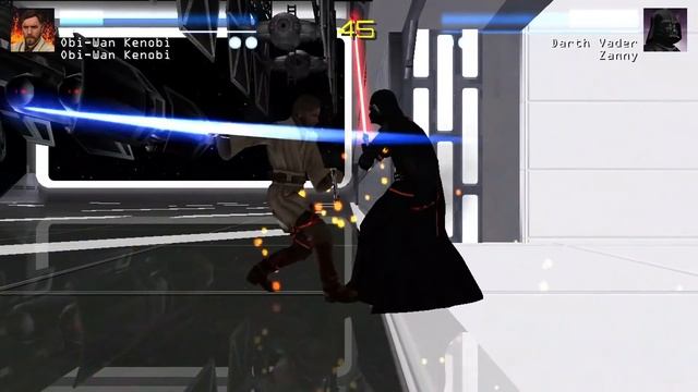 Hilarious Star Wars fighting game смотреть онлайн