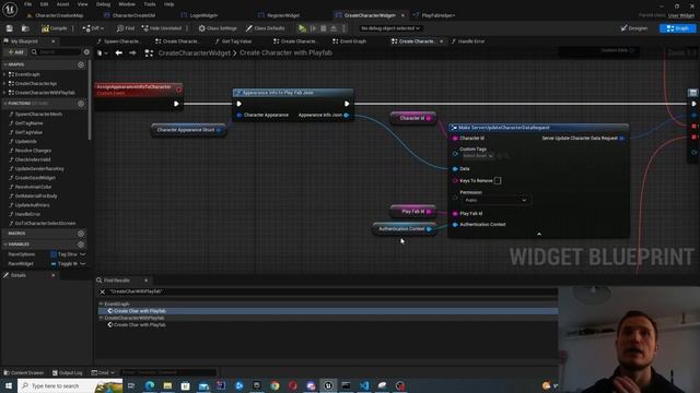 UE + PlayFab: MMO create and select character смотреть онлайн
