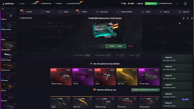900$ KATLADIK! YENİ BIÇAK ÇEKİLİŞİMİZ BAŞLADI! 😱 CSGO KASA AÇILIMI PROMO CODE смотреть онлайн
