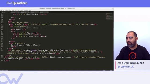 TRABAJANDO CON PLANTILLAS EN FLASK смотреть онлайн