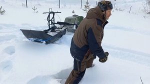 Обзор мотобуксировщика Мужик после первого сезона эксплуатации