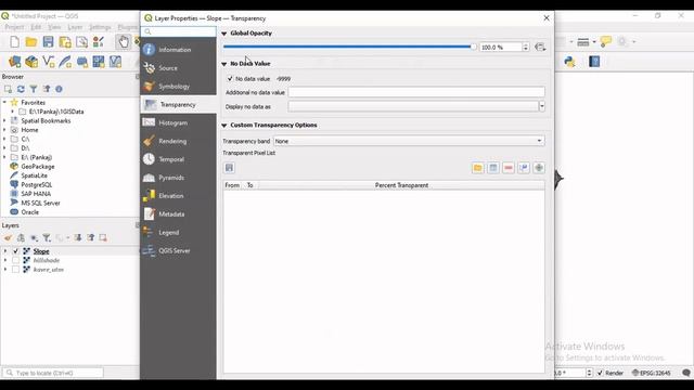 Hillshade, Slope and Aspect Analysis in QGIS смотреть онлайн