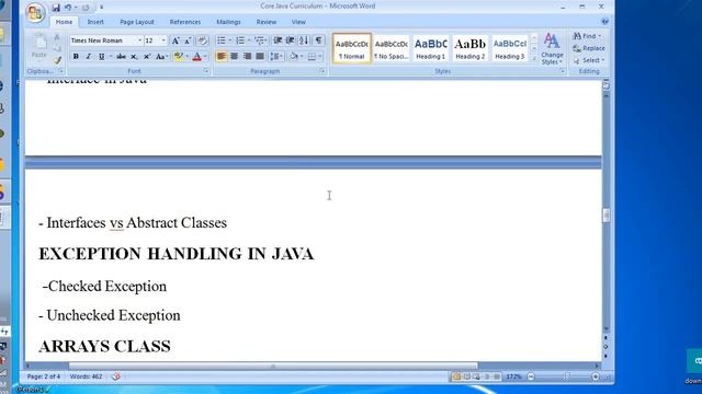 Core Java Curriculum смотреть онлайн