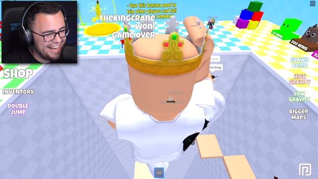 The FALLING FLOOR is DEADLY In ROBLOX! смотреть онлайн