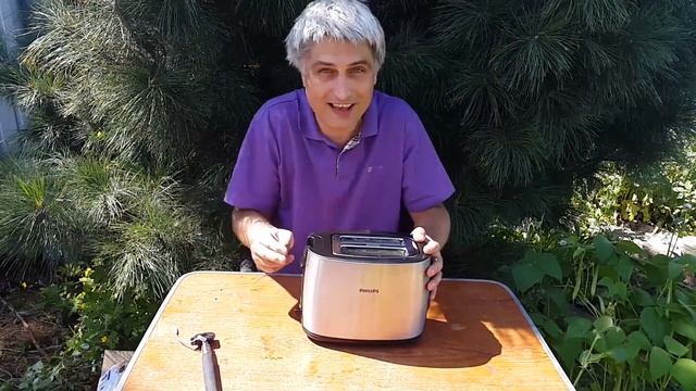 Часть 1.Philips HD2658. Хороший тостер.  Выбор тостера. Обзор тостера Philips.