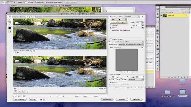 Formation Photoshop Script et traitement par lot смотреть онлайн