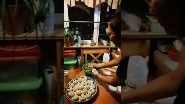 Готовим буузы дома))) смотреть онлайн