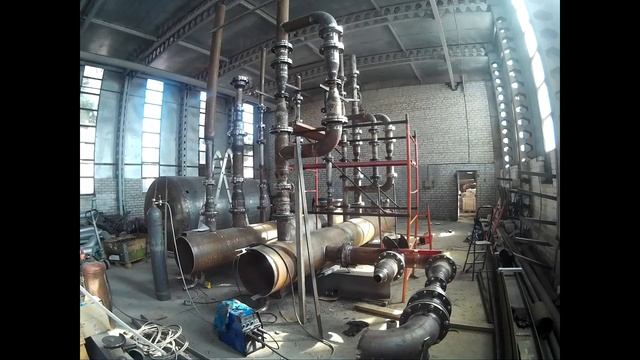 Обвязка МЕГАколлектора отопления (фотоотчет).mp4 смотреть онлайн