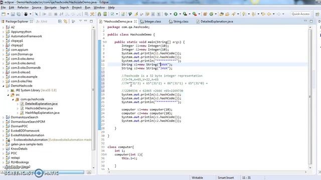 Hashcode calculations смотреть онлайн