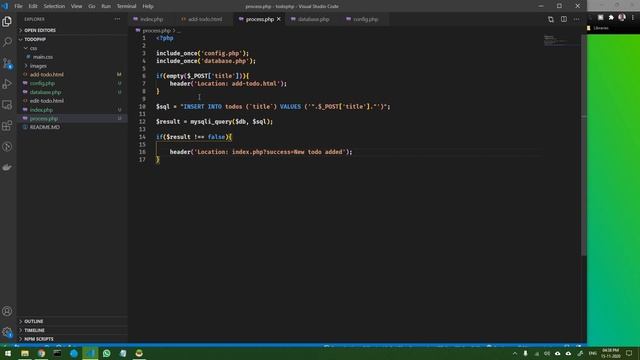 How to make a Simple Todo App using PHP and MySQL - by Prof. Shiburaj смотреть онлайн