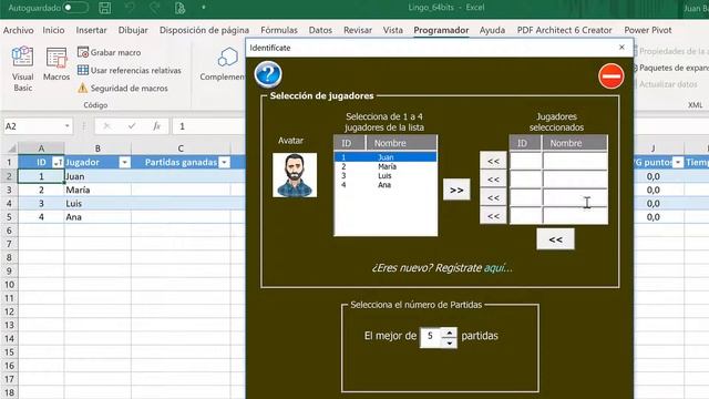 VBA Juego palabras ocultas (3 de 9) смотреть онлайн