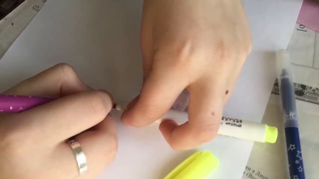 Разноцветный маркер как сделать самому! смотреть онлайн
