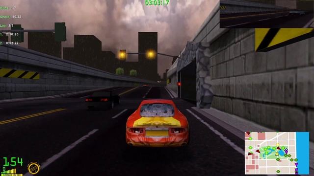 Midtown Madness 2 - Industrial Circuit - New York City + Race Mod Circuit[Professional] смотреть онлайн