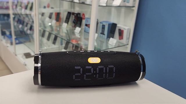 Bluetooth-колонка Tg-176 с часами смотреть онлайн