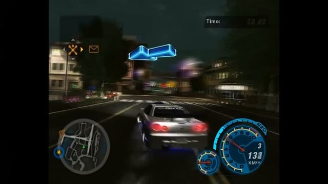 Need For Speed Underground 2 Nissan Skyline R34 2 Fast 2 Furious ! смотреть онлайн