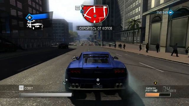 Driver:San Francisco - Lamborghini Gallardo & Diablo Having Fun + Police Chase ( part 2 ) смотреть онлайн