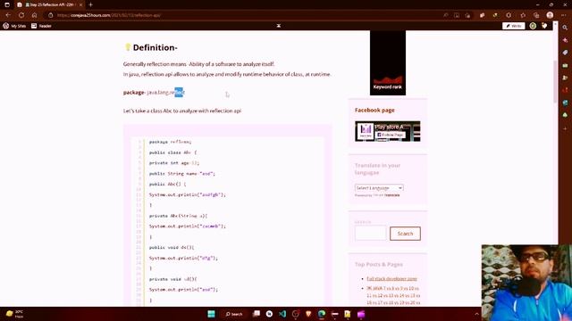 Step25- Reflection API: Complete topic, Code example, best practices, Interview questions, 0 to Her смотреть онлайн
