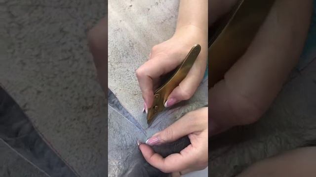 Шьем покрывало из чернобурки (серебристо-черной лисы) смотреть онлайн