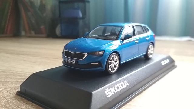 Škoda scala 1:43 race blue смотреть онлайн