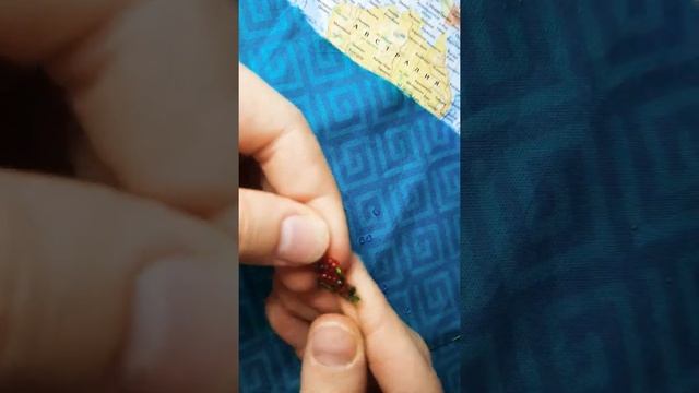 делаем серёжки в виде арбуза за 5 минут! смотреть онлайн