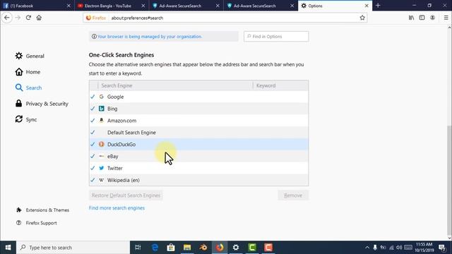 How to remove adaware secure search from mozilla Firefox смотреть онлайн