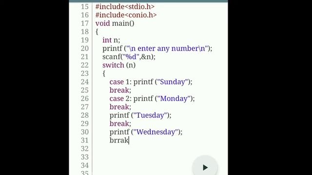 #06 switch case program using c programming смотреть онлайн
