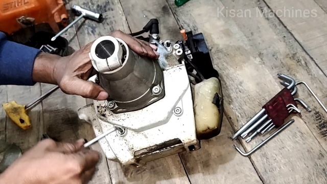 STIHL Brush Cutter Staring Problem How To Repair Stihl Brush Cutter смотреть онлайн