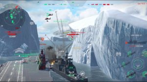 USS CG(X)-21 with Legendary equipment scoring 2.5 million damage in online | Modern Warships