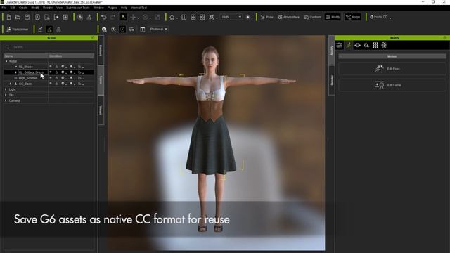 Character Creator 3.1 - Optimized Character Solutions for Game Engines & 3D Animation смотреть онлайн