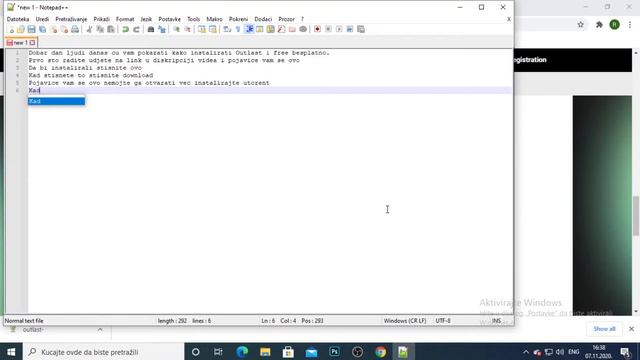 KAKO INSTALIRATI OUTLAST 1 FREE(nije fejk) смотреть онлайн