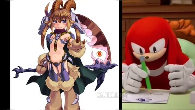 Knuckles Rates Monster Girl Encyclopedia Waifus смотреть онлайн