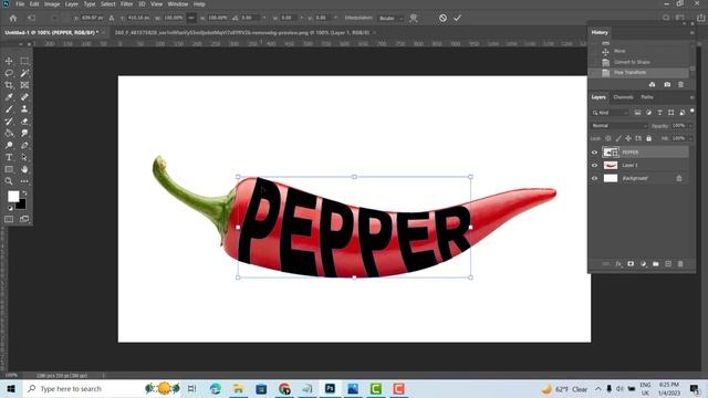 Red Chilli Text Manipulation in Adobe Photoshop Photo #Manipulation #Photoshop Tutorial #Text Typ смотреть онлайн