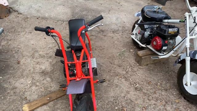 Looking To Buy A Mini Bike? Lets Look At These 3 Bikes Baja Warrior, Baja DB-30, And Coleman BT200X смотреть онлайн
