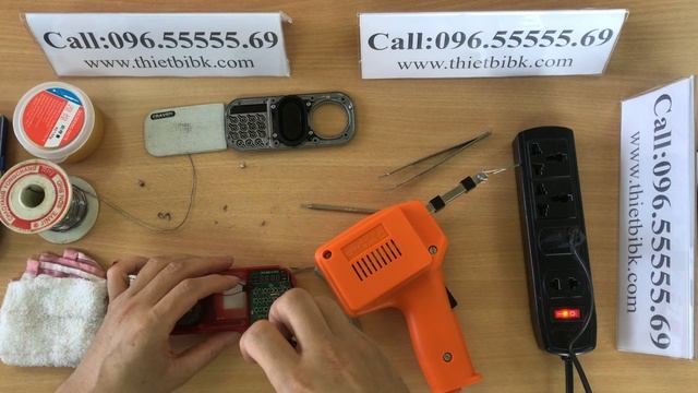 Hướng dẫn sửa Máy Nghe Nhạc Caraven sử dụng Mỏ hàn xung tiệp 220v 100w смотреть онлайн