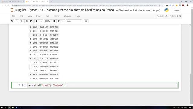 Python - Gráficos de barra de DataFrames смотреть онлайн
