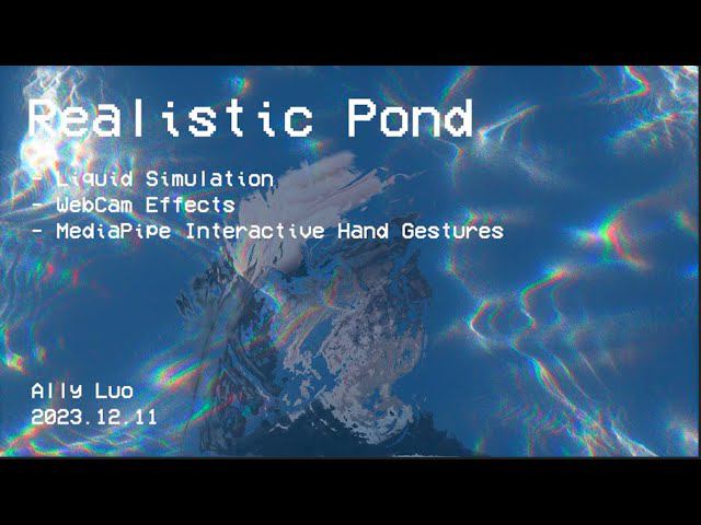 TouchDesigner | Realistic Pond with Interactive Refraction Effects смотреть онлайн