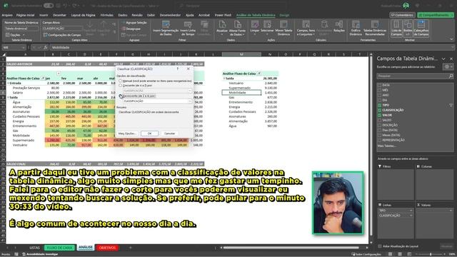 [AULA 2] Como Fazer uma Análise de Fluxo de Caixa Pessoal no Excel (Fluxo de Caixa Doméstico) смотреть онлайн