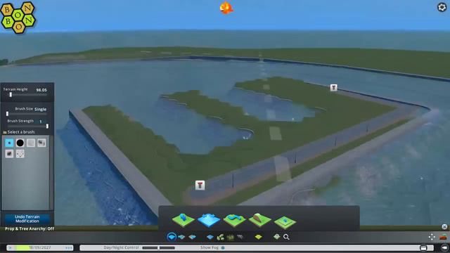 Cities Skylines - Map Making with BonBonB - 14 - Fixing the harbour смотреть онлайн