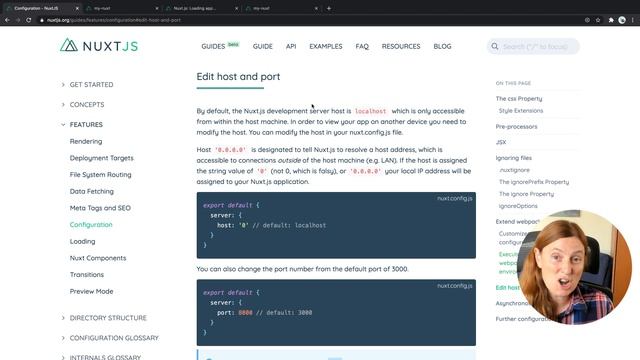 Editing your Nuxt Port смотреть онлайн