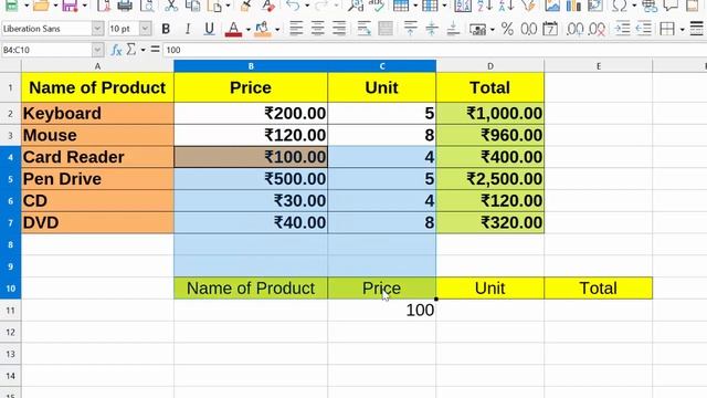 Hlookup formula in Libre calc@COMPUTEREXCELSOLUTION смотреть онлайн