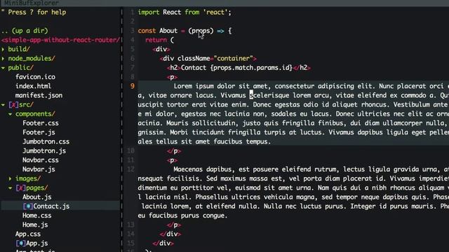 react 技巧 #4 react-router 教程 part 2 смотреть онлайн