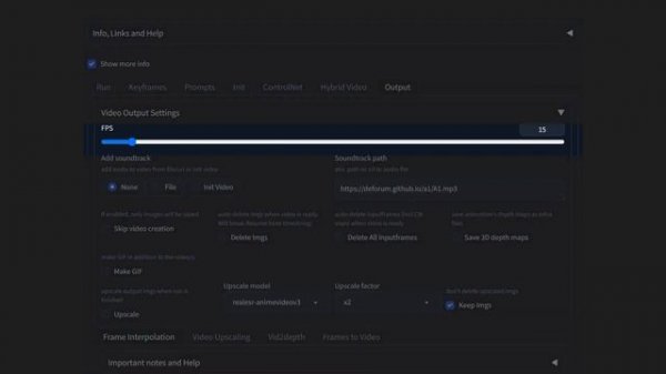 Краткий гайд по Deforum