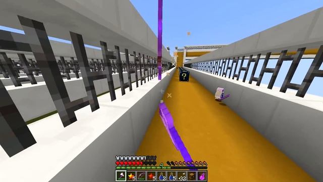 ГОНКА АСТРАЛЬНЫХ ЛАКИ БЛОКОВ, LUCKY BLOCK RACE В MINECRAFT